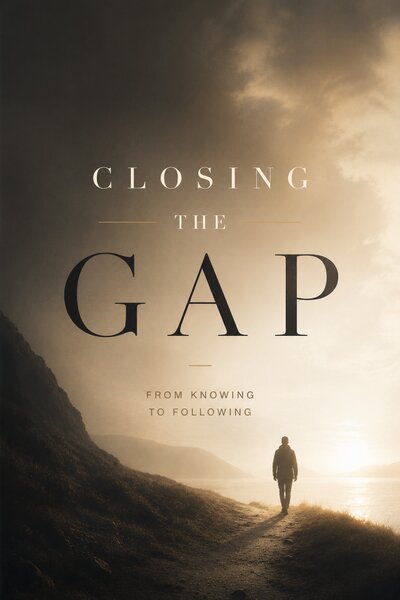Closing the Gap book cover by Steven Kolberg, coming soon
